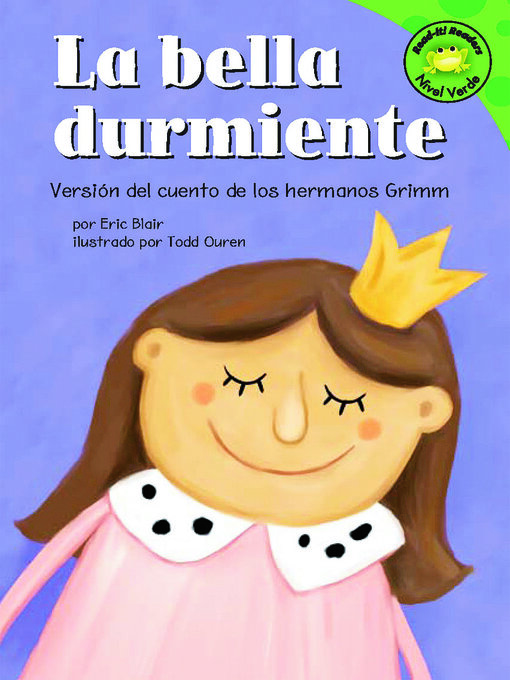 Cover image for La bella durmiente